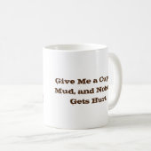 Geluk is een modder mok (Voorkant rechts)