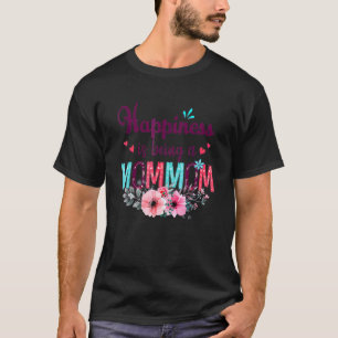 Geluk is een moeder van elke vrouw die een klomp i t-shirt