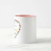 Geluk is een moeder zijn Grappige Moederdag Nieuwe Mok (Midden)