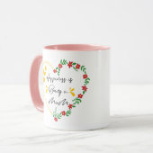 Geluk is een moeder zijn Grappige Moederdag Nieuwe Mok (Voorkant links)