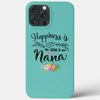 Geluk is een Nana met een Floral Heart Case-Mate iPhone Case