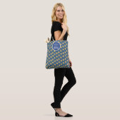 Geluk is een Nanny Blue Lemons Tote Bag (Op model)