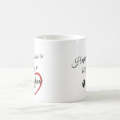 Geluk is een neef zijn koffiemok (Center)