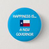Geluk is een nieuwe Button van de gouverneur (Voorkant)