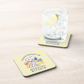 Geluk is een ochtendritueel bier onderzetter (Rechterzijde)