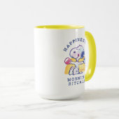 Geluk is een ochtendritueel mok (Voorkant rechts)