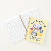 Geluk is een ochtendritueel notitieboek (Binnen)