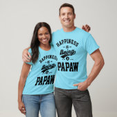 Geluk is een Papaw T-shirt (Unisex)