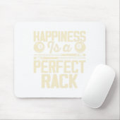 Geluk is een perfecte Rack 2 Muismat (Met muis)