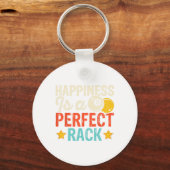 Geluk is een perfecte Rack 3 - Copy Sleutelhanger (Voorkant)