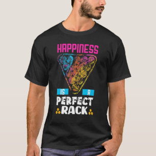 Geluk Is Een Perfecte Rek Pool Biljart Speler T-shirt