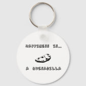 Geluk is een Quesadilla Sleutelhanger (Voorkant)