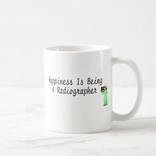 Geluk is een radiograaf koffiemok