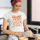 Geluk is een richting t-shirt