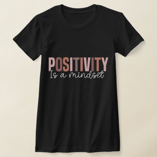 Geluk is een stemming t-shirt (Laagn)