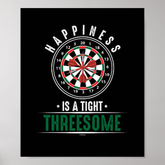 Geluk is een trieste kunstspeler poster