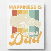 Geluk is een vader zijn fotoplaat (Voorkant)