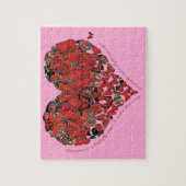 Geluk is een vlinder legpuzzel (Verticaal)