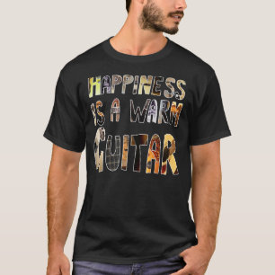 Geluk is een Warm Guitar T-shirt