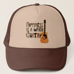 Geluk is een Warm Guitar Trucker Pet