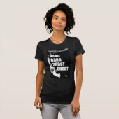 Geluk is een Warm Pistool T-shirt (Voorkant volledig)