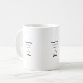 Geluk is een warme kop koffie (Voorkant links)