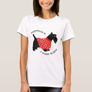 Geluk is een warme Scottie T-shirt