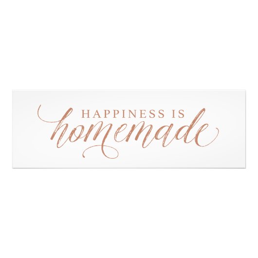 Geluk is een zelfgemaakte afdruk (Voorkant)