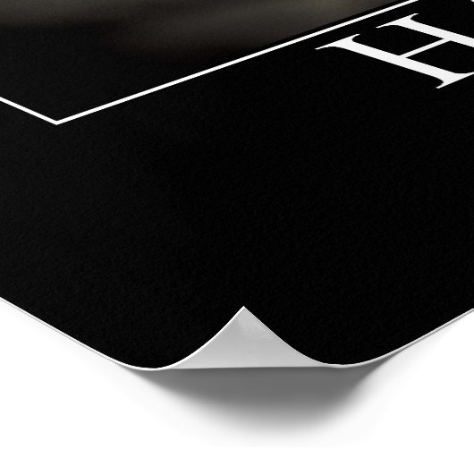 Geluk is eigendom van een kat poster (Hoek)