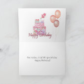 Geluk is eigendom van een kat verjaardagskaart kaart (Binnen)