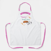 Geluk is Freshly Bked Challah Pink Schort (Voorkant)