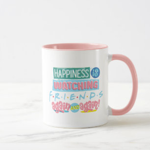 Geluk is FRIENDS™ weer en weer kijken Mok