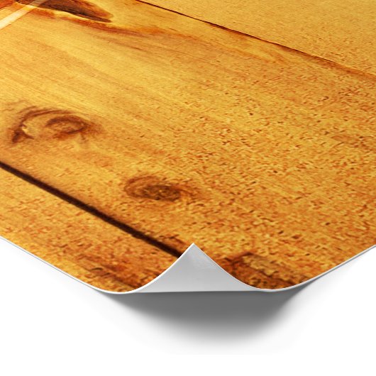 Geluk is geen bestemming, maar een manier van leve poster (Hoek)