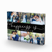 Geluk is getrouwd met jou 6 fotoblokken (Rechts)