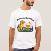 Geluk is Goud T-shirt (Voorkant)