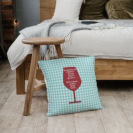 Geluk is grappig citaat woordkunst kussen