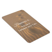 Geluk is het Sand tussen Uw Citaat van Toes Magneet (Rechterzijde)