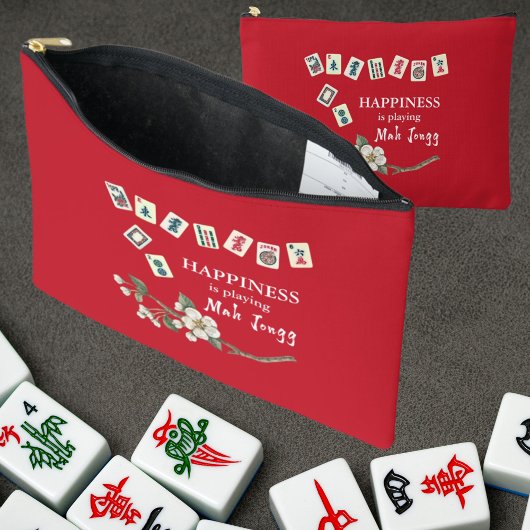 Geluk is het spelen van Mah Jong met de Meisjes Ro Etui