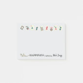Geluk is het spelen van Mah Jongg Post-it® Notes (Voorkant)