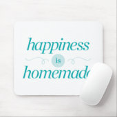 Geluk is Homemade Muismat (Met muis)