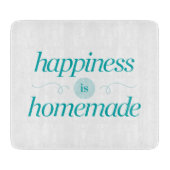 Geluk is Homemade Snijplank (Voorkant)