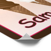 Geluk is Ice Cream Poster (Hoek)