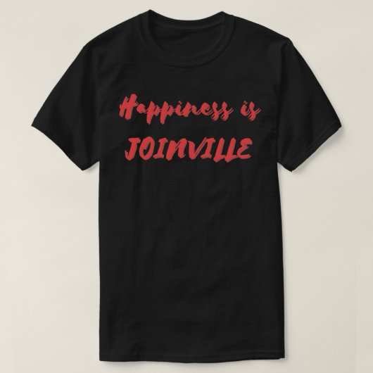 Geluk is Joinville T-shirt (Design voorkant)