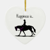 Geluk is... keramisch ornament (Voorkant)