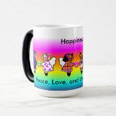 Geluk is... magische mok (Voorkant links)