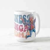 Geluk is oma zijn! koffiemok (Voorkant rechts)