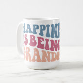 Geluk is oma zijn! koffiemok (Voorkant links)