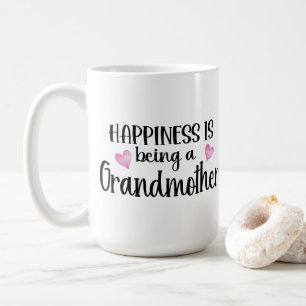 Geluk is oma zijn Zwangerschapsaankondiging Koffiemok