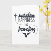 Geluk is onderweg kaart (Gele Bloem)