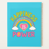 Geluk is Power Rainbow Planner (Achterkant)